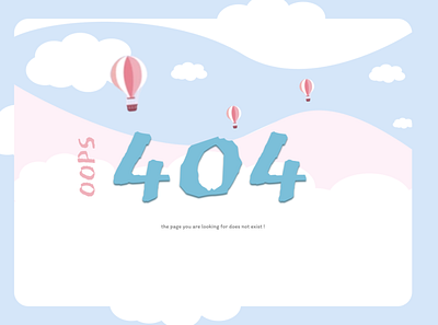 404 Web page