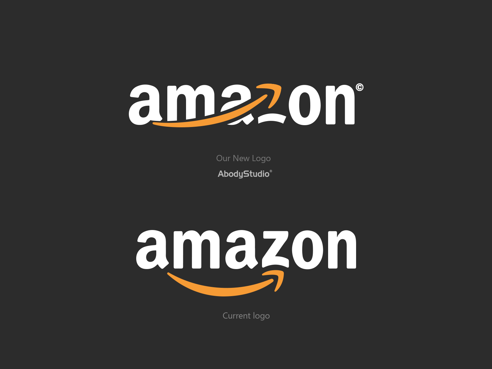 Amazon Logo ReDesign by Abody Studio on Dribbble