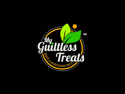 My Guiltless Treats Brand abodystudio brand branding design logo