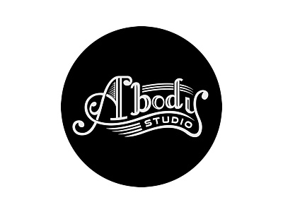AbodyStudio Logo abodystudio calligraphy design lettering logo logodesign re branding