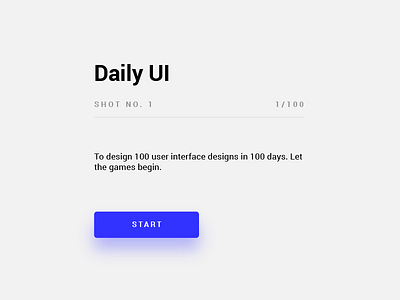 Daily UI 001 app design ios ui ux web design