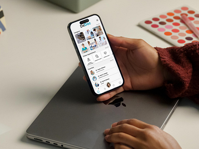 DeDoc - Medical App Service app application concept doctor doctor app healthcare medical mobile app platform ui ux