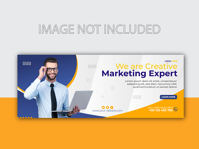 Digital marketing agency facebook cover and web banner design te office banner