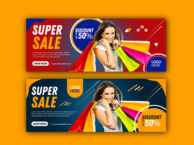 Social media fashion sale banner marketing design template social media instagram