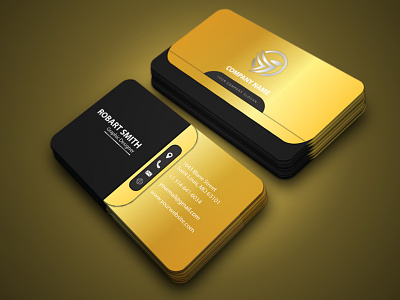 Corporate Business Card Design, Luxury Business Card