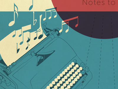 Notes To You cd illustration music