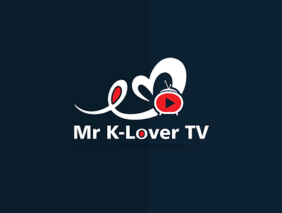 Mr K-Lover TV Logo branding graphic design logo