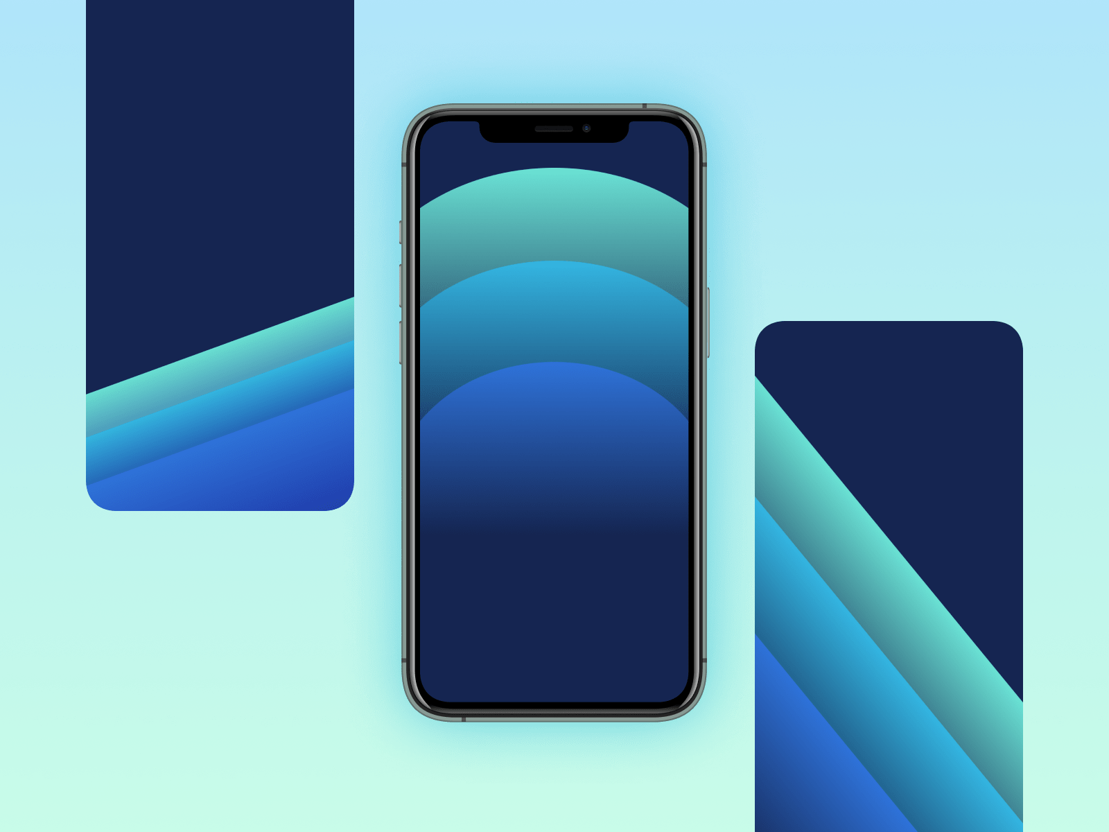 iPhone 11 BLUEISH Wallpaper by Theofani Samuel on Dribbble