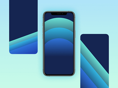 iPhone 11 BLUEISH Wallpaper graphic design iphone wallpaper