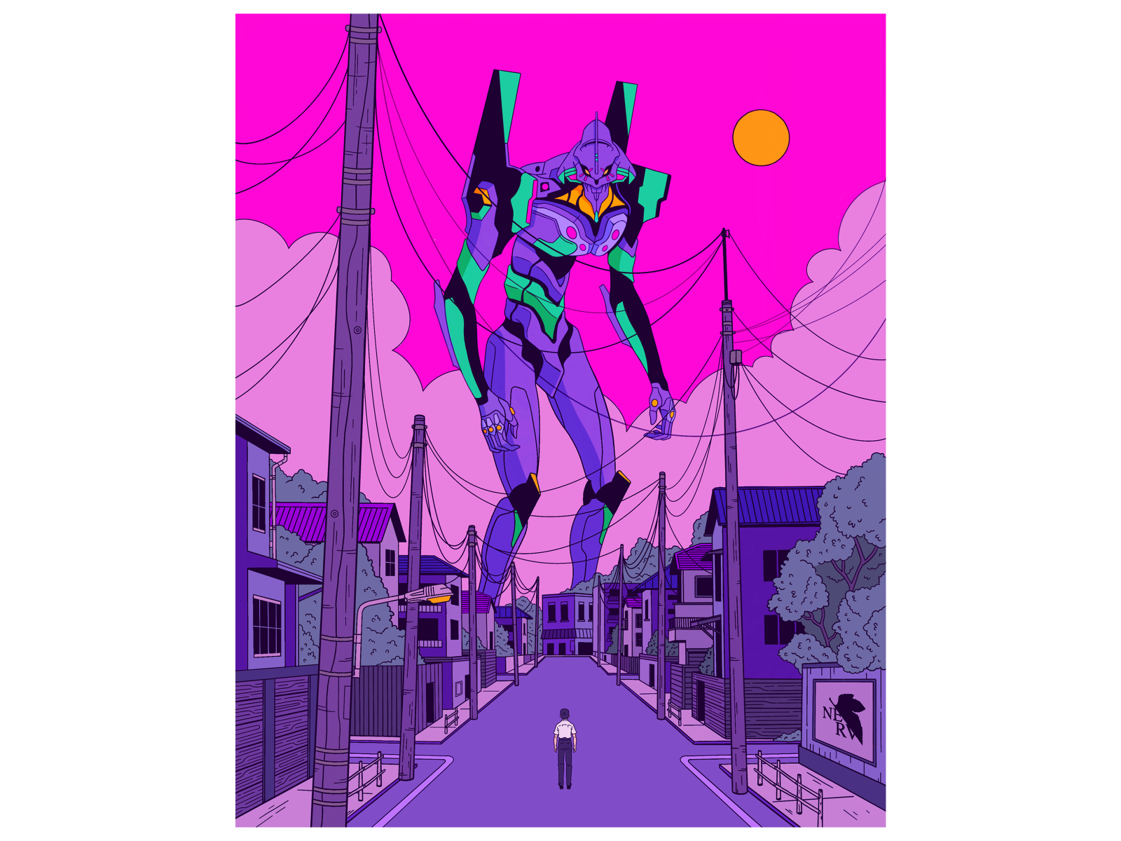 Neon Genesis Evangelion by Cristina Moore on Dribbble