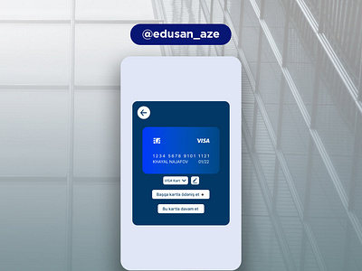 #DailyUI 2 - Credit Card Checkout Design app azerbaijan dailyui design graphic design khayalnajaf ui ux uxdesign web webdesign