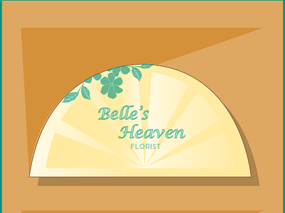 Belle's Heaven business card.