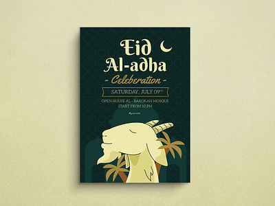 Eid Al-adha Mockup Flyer