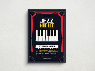 Jazz Flyer Mockup