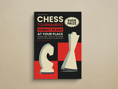 Chess Flyer Mockup