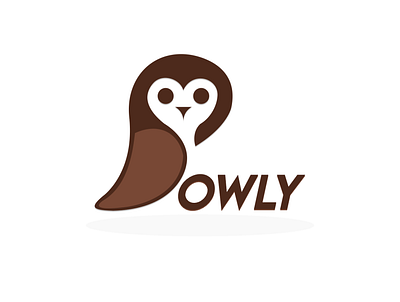 Logo Owly animal animation bird design graphic design logo logos motion graphics