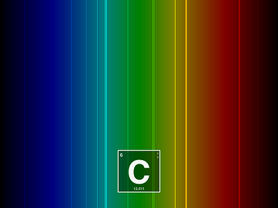 Carbon Spectrum Poster