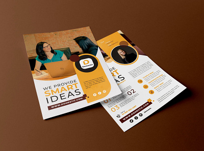 Business Flyer branding brochure design graphic design illustration vector