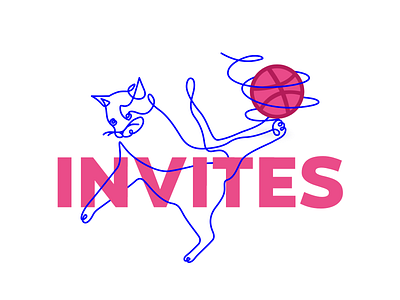 Join the game! 🏀/ dribbble invites cat draft dribbble funny game invite invites iteo iteoteam oneline