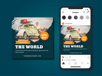 Tourism business social media post template branding design graphic design instagram template logo new post template new social media post template new template post template design social media post template tourism business typography