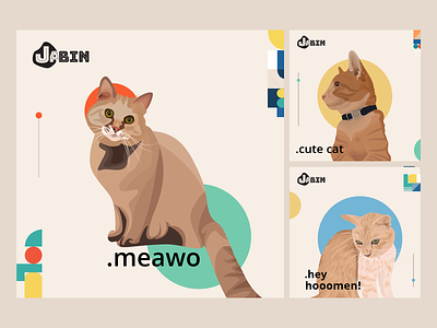 Cat Illustration Design