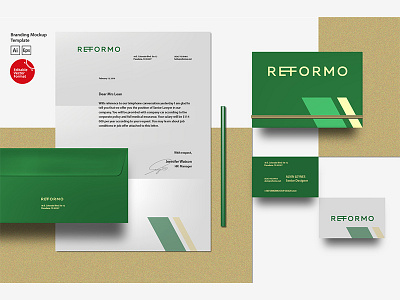 Branding Mockup Template advertising branding broadsheet brochure brochures card cover document floating flyer handout invitation journal letter letterhead magazine mock up mockup package psd