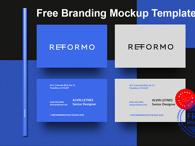 Free Branding Mockup Template