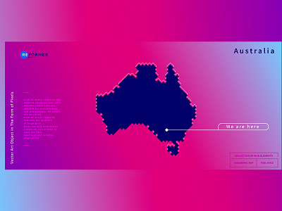 Vector Maps in the Shape of Pixels