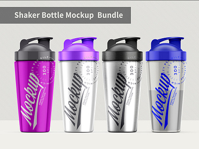 Blender Bottle Mockup - Free Download Images High Quality PNG, JPG