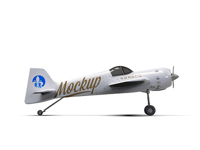 Download White Aerobatic Aircraft Mockup By Reformer Mockup On Dribbble