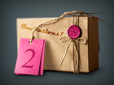 Dribbble invitations