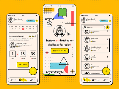 FigChallenge Improving design skills through challenges 2023 trend android app brutalist collaboration design designer figma interface ios minimal mobile mobile design neobrutalism sepidy ui ui design user interaction ux uxui