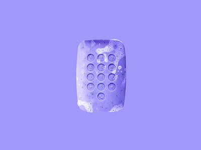 Wash your hands concept design hands idea numbers prototype purple reminder soap wash