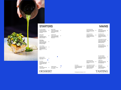 KANÉ Menu branding design dessert fine dining main menu menu design restaurant menu starter tasting menu typography