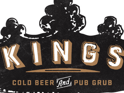 Cold Beer and Pub Grub kyle anthony logo pubs
