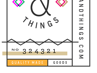 Clothing Tag clothing kyle miller creative numbers overlay pattern tag