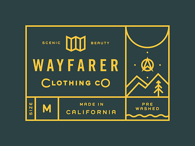 Wayfarer Clothing apparel clothing compass map tag teespring type