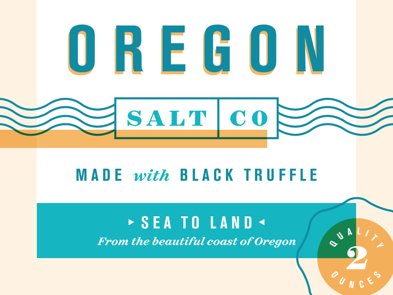 Oregon Salt Co. by Kyle Anthony Miller on Dribbble