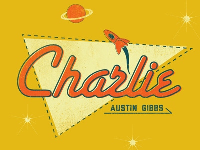 Charlie 50s space vintage