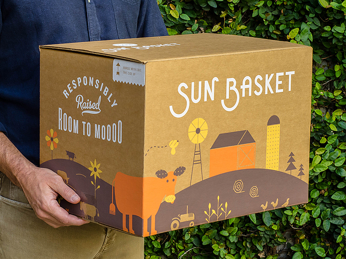 Sun Basket Packaging by Kyle Anthony Miller on Dribbble