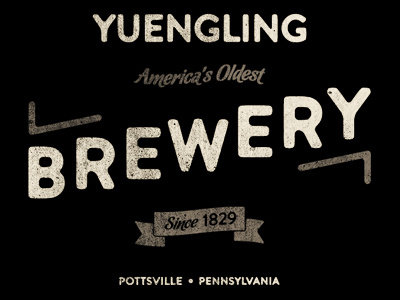 Yuengling Brewery brewery vintage