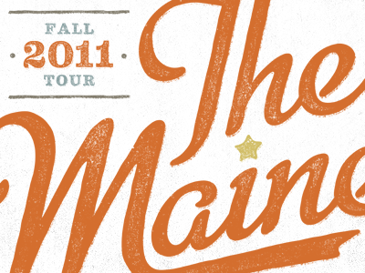 The Maine - Fall 2011 Tour