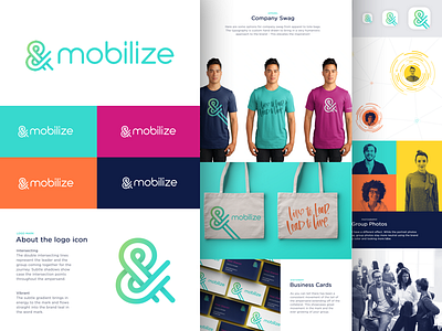 Mobilize Brand Identity app icon apparel brand design brand identity branding icon logo