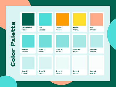 Brand Colors! brand brand guide brand identity color identity modern start up style guide