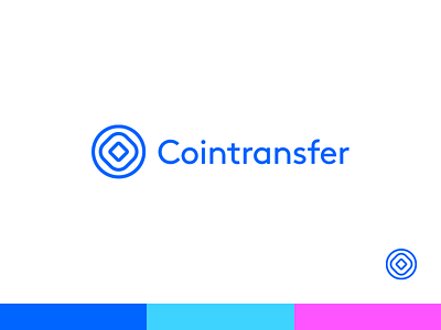 Cointransfer Logo blockchain brand identity coin crypto cryptocurrency ico logo money start up transfer