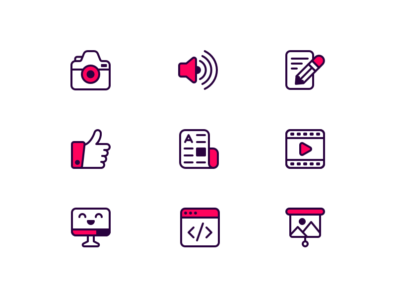 Drag and Drop Icons by Kyle Anthony Miller