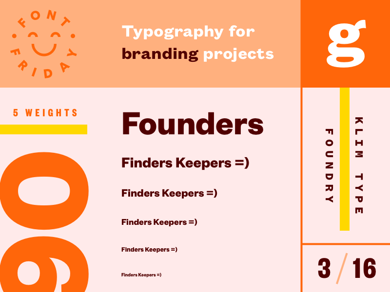 Font Friday 06 brand brand identity branding fonts identity logo type typography