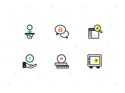 High Contrast Icon Set