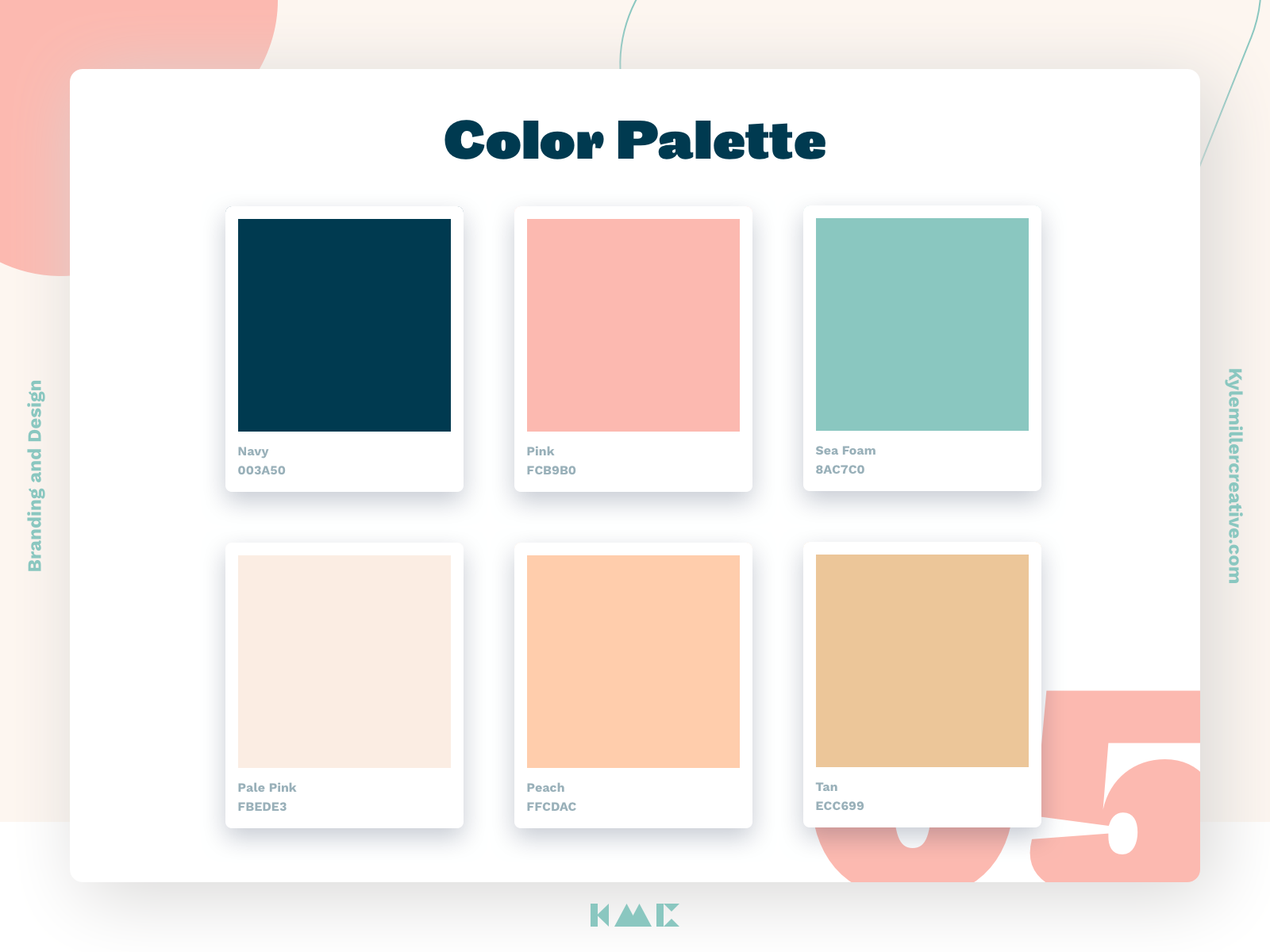 Color Palette 05 by Kyle Anthony Miller on Dribbble