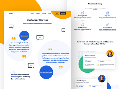 Customer Service brand design brand identity branding broker customer service hr hr software icon illustration landing page logo typography web design web design agency website